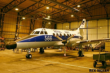 Scottish Aviation Jetstream T2 - XX484/566 - Royal Navy