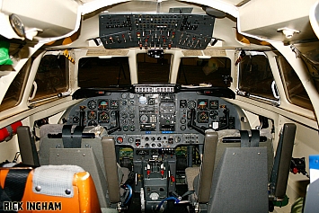 Cockpit of Scottish Aviation Jetstream T2 - ZA110/563 - Royal Navy