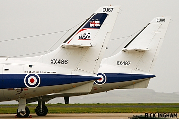 Scottish Aviation Jetstream T2 - XX486/567 - Royal Navy