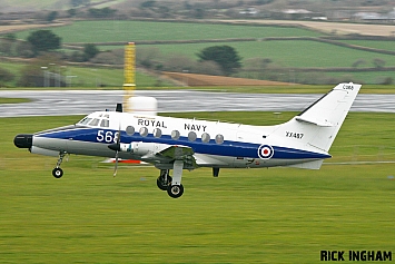 Scottish Aviation Jetstream T2 - XX487/568 - Royal Navy