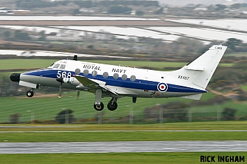 Scottish Aviation Jetstream T2 - XX487/568 - Royal Navy