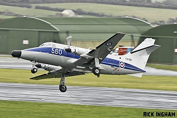 Scottish Aviation Jetstream T2 - XX481/560 - Royal Navy