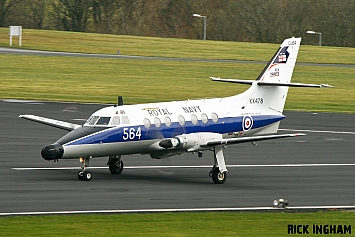 Scottish Aviation Jetstream T2 - XX478/564 - Royal Navy