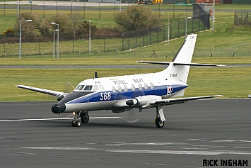 Scottish Aviation Jetstream T2 - XX487/568 - Royal Navy