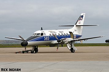 Scottish Aviation Jetstream T2 - ZA111/565 - Royal Navy