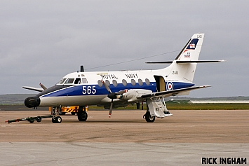 Scottish Aviation Jetstream T2 - ZA111/565 - Royal Navy