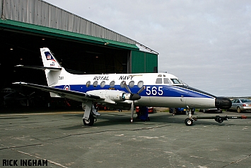 Scottish Aviation Jetstream T2 - ZA111/565 - Royal Navy