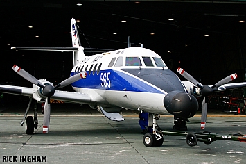 Scottish Aviation Jetstream T2 - ZA111/565 - Royal Navy