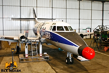 Scottish Aviation Jetstream T2 - ZA110/563 - Royal Navy