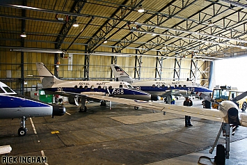 Scottish Aviation Jetstream T2 - XX487/568 - Royal Navy