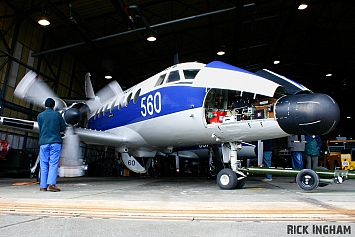 Scottish Aviation Jetstream T2 - XX481/560 - Royal Navy