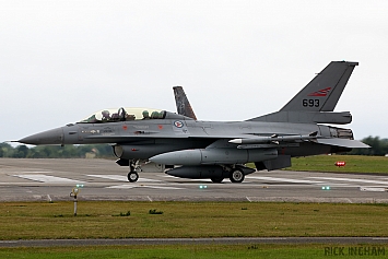 Lockheed Martin F-16B Fighting Falcon - 693 - Norwegian Air Force
