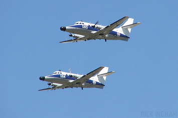 Scottish Aviation Jetstream T2 - XX481/560 + XX478/564 - Royal Navy