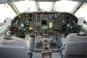 Cockpit of Vickers VC10 C1K - XV105/V - RAF