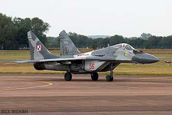 Mikoyan-Gurevich MiG-29A - 56 - Polish Air Force