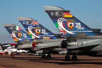 Panavia Tornado IDS - 45+71 + ZA612 + MM7037