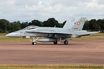 McDonnell Douglas F/A-18C Hornet - J-5012 - Swiss Air Force
