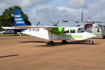 Britten-Norman BN-2A Islander - G-HYUK - Cranfield University