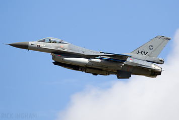 Lockheed Martin F-16AM Fighting Falcon - J-017 - RNLAF