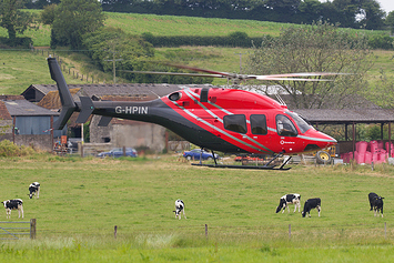 Bell 429 - G-HPIN - Homeserve