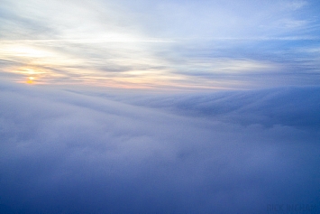 Cherhill Fog at Sunrise