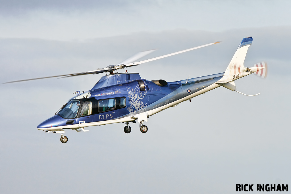 Agusta A109E Power - ZE416 - QinetiQ