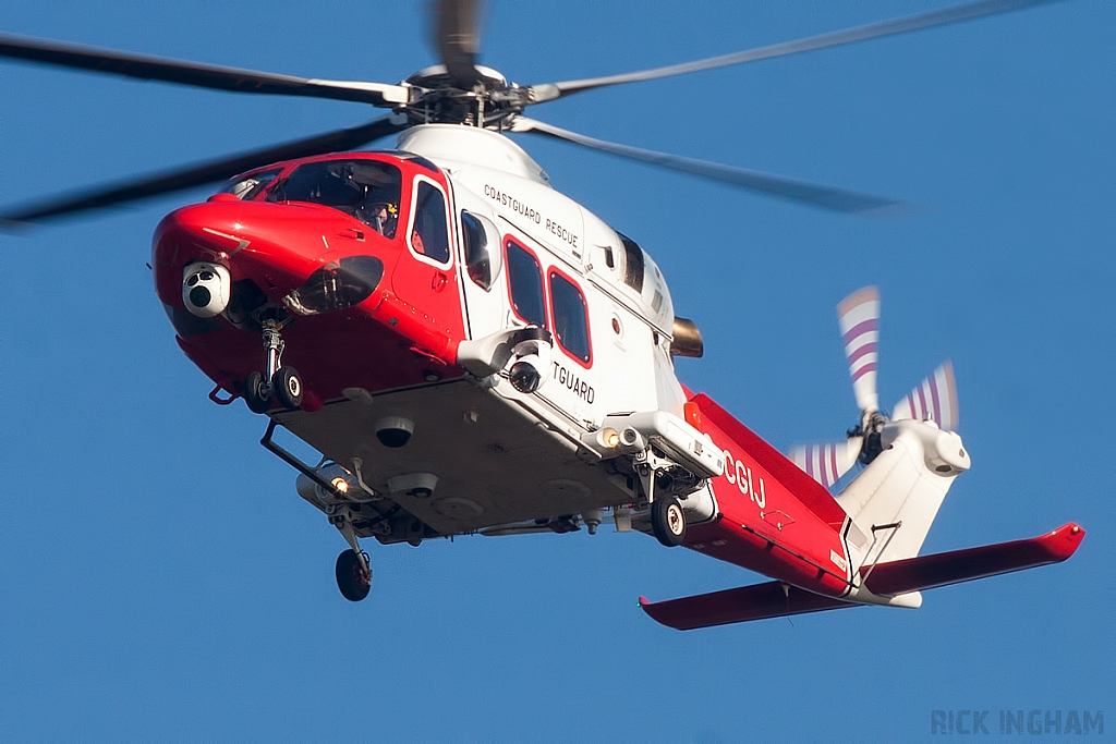 AgustaWestland AW139 - G-CGIJ - Coast Guard