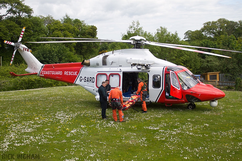 AgustaWestland AW139 - G-SARD - Coast Guard