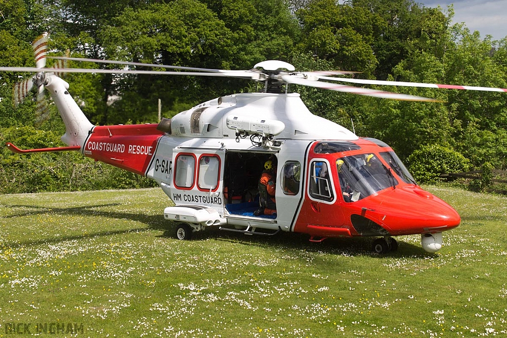 AgustaWestland AW139 - G-SARD - Coast Guard