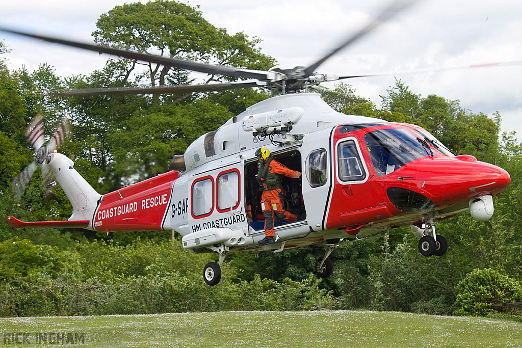 AgustaWestland AW139 - G-SARD - Coast Guard