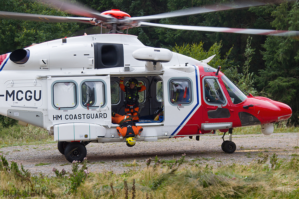 AgustaWestland AW189 - G-MCGU - HM Coast Guard