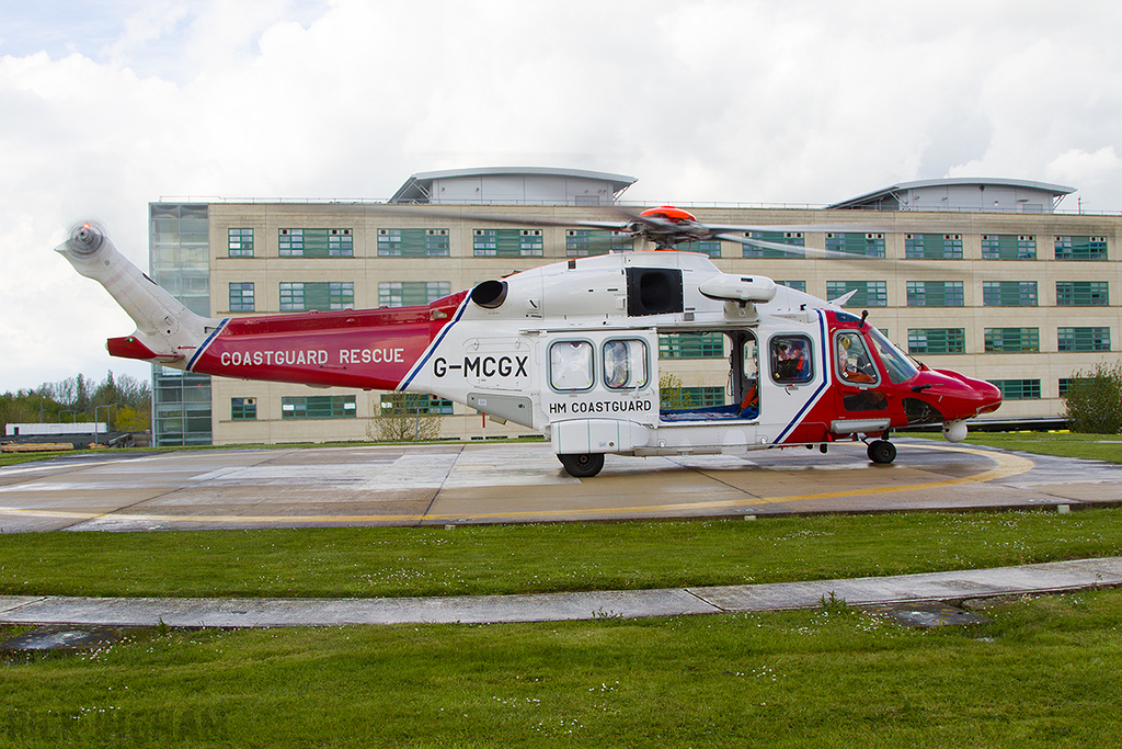 AgustaWestland AW189 - G-MCGX - HM Coast Guard