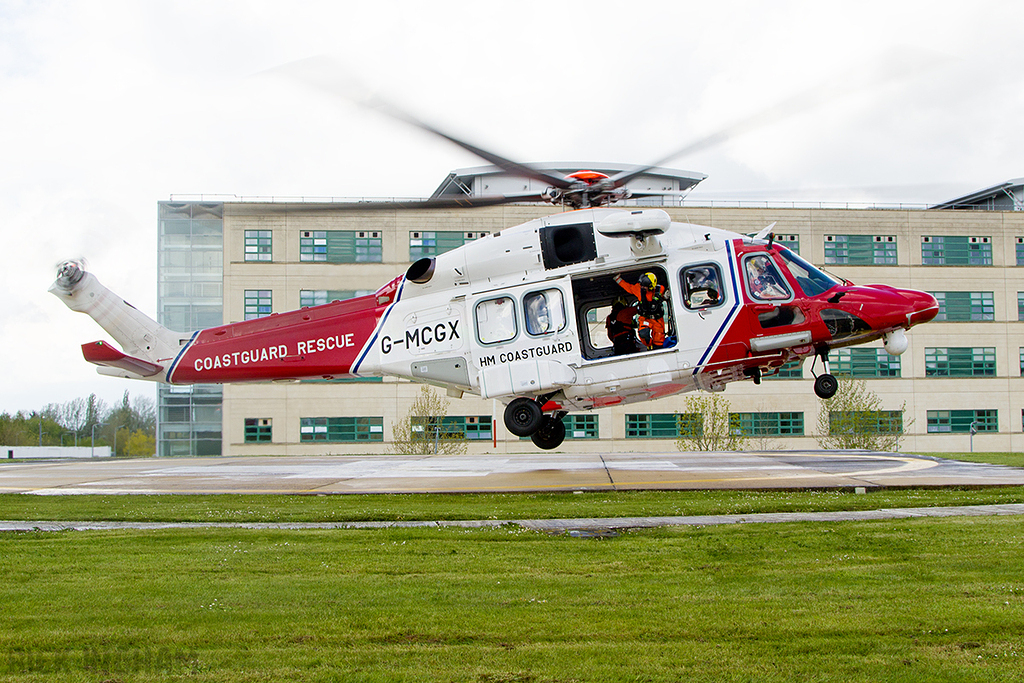 AgustaWestland AW189 - G-MCGX - HM Coast Guard