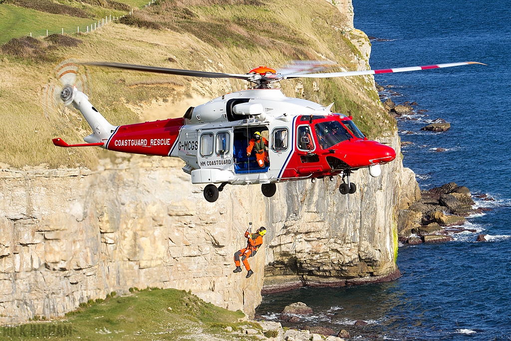 AgustaWestland AW189 - G-MCGS - Coast Guard