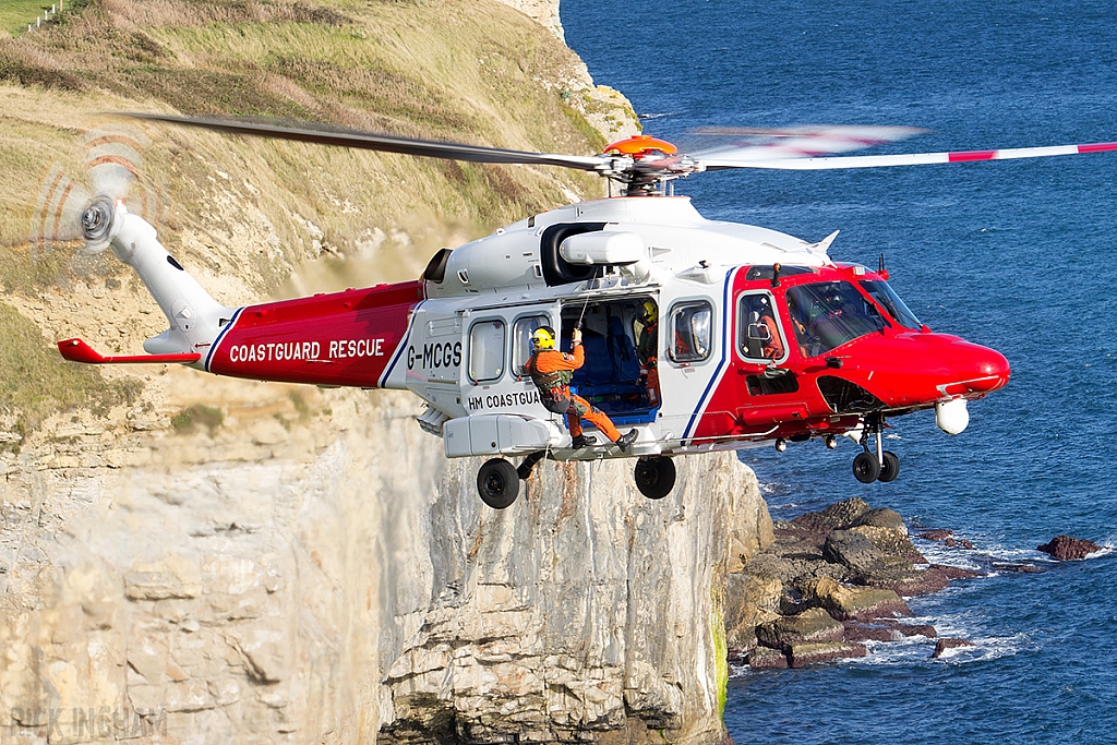 AgustaWestland AW189 - G-MCGS - Coast Guard