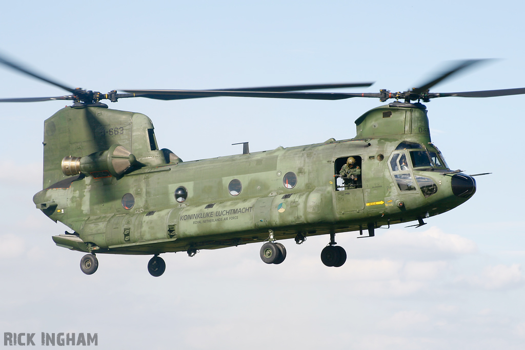 Boeing CH-47D Chinook - D-663 - RNLAF