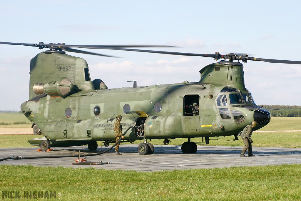 Boeing CH-47D Chinook - D-663 - RNLAF