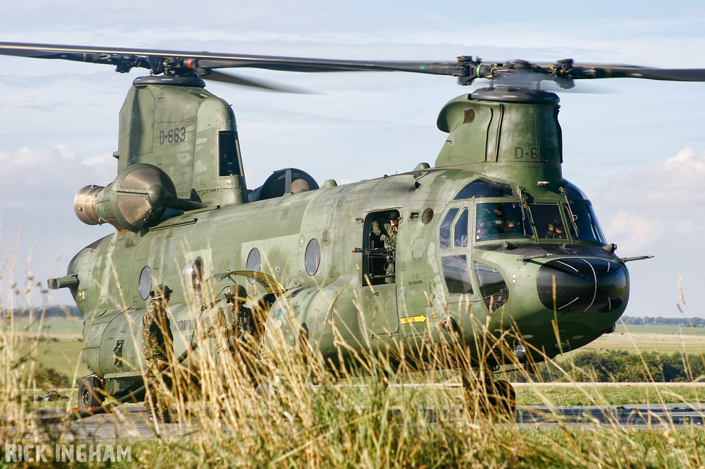 Boeing CH-47D Chinook - D-663 - RNLAF