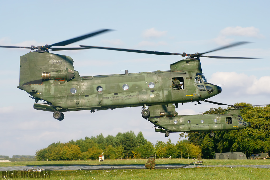 Boeing CH-47D Chinook - D-663 + D-103 - RNLAF