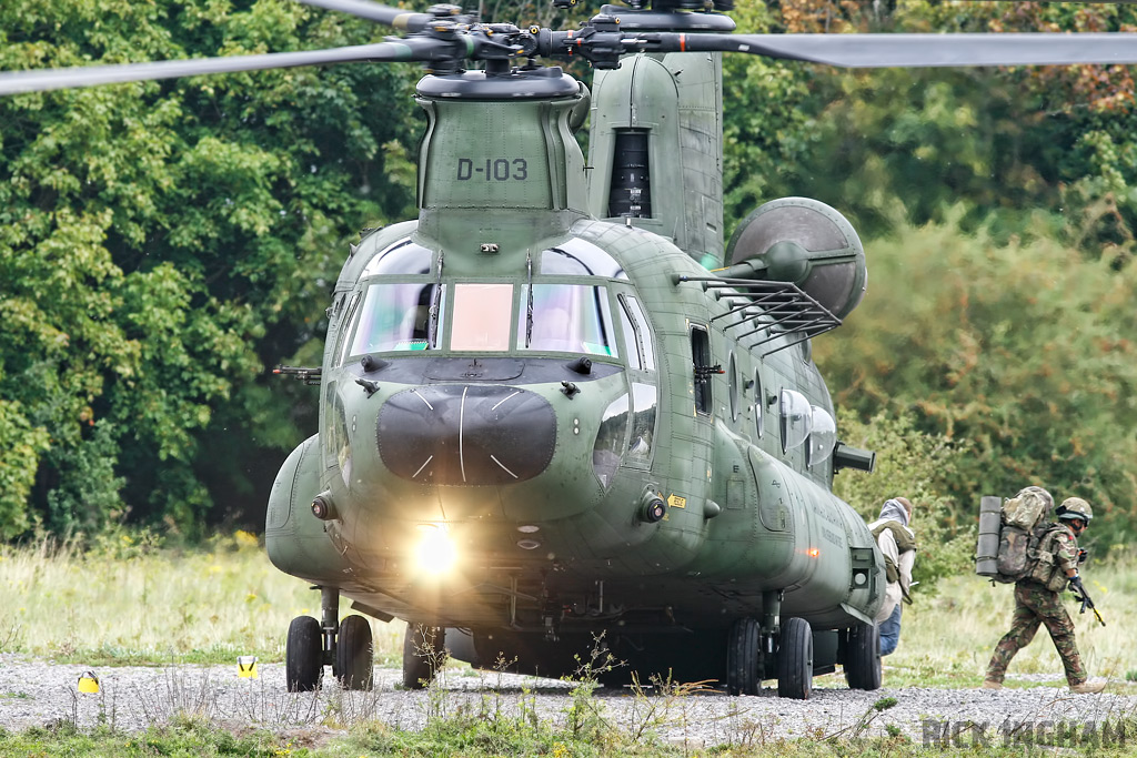 Boeing CH-47D Chinook - D-103 - RNLAF