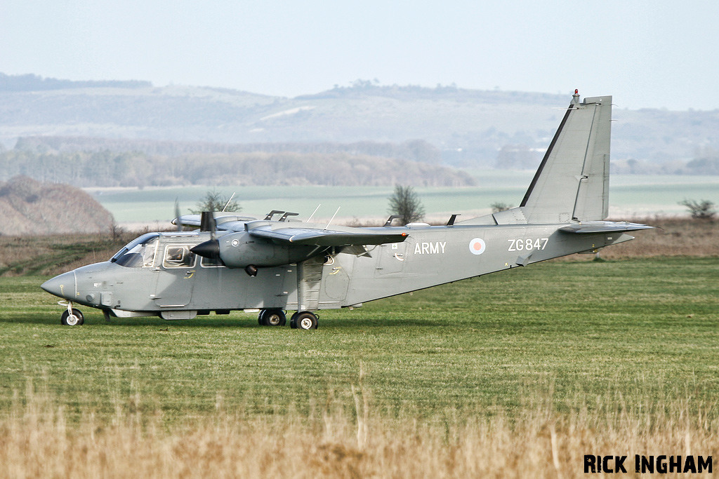 Britten-Norman BN-2T Islander AL1 - ZG847 - AAC