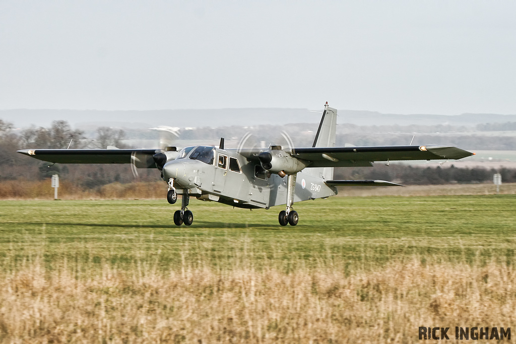 Britten-Norman BN-2T Islander AL1 - ZG847 - AAC