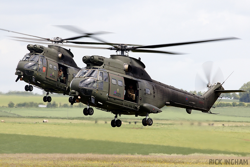 Eurocopter Puma HC2 - XW214 + XW213 - RAF