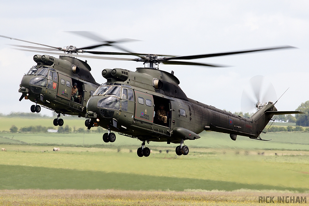 Eurocopter Puma HC2 - XW214 + XW213 - RAF