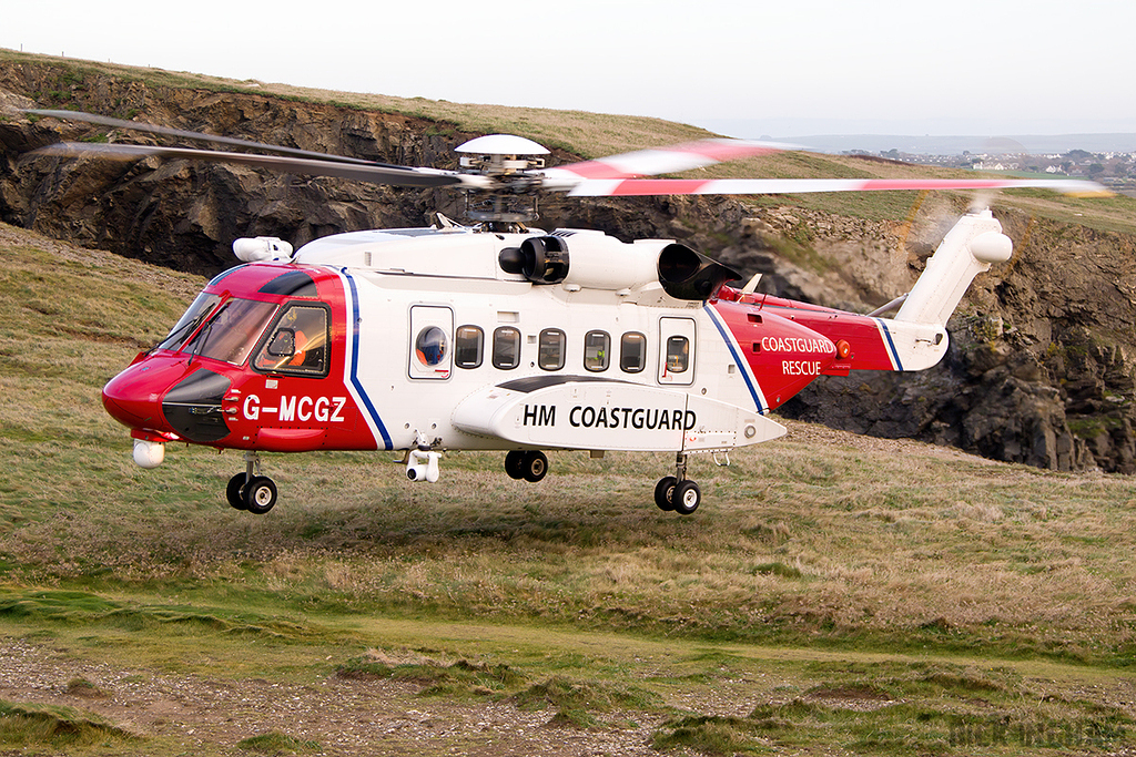 Sikorsky S-92A - G-MCGZ - Coast Guard