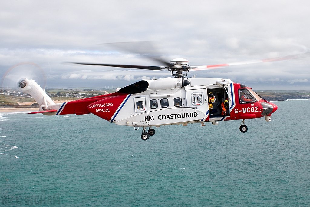 Sikorsky S-92A - G-MCGZ - Coast Guard