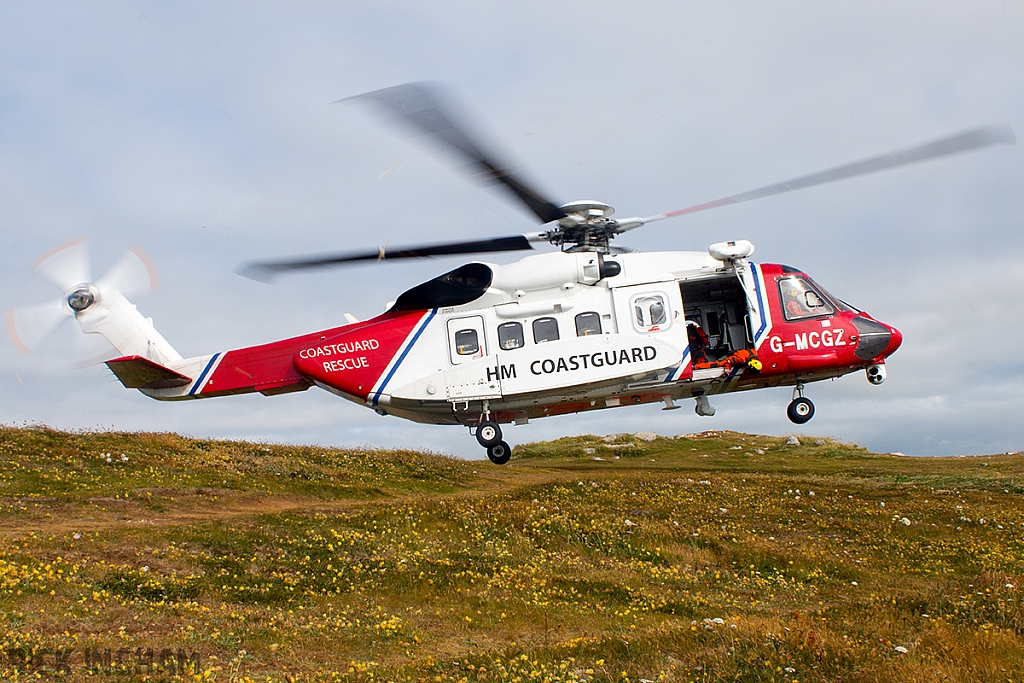 Sikorsky S-92A - G-MCGZ - Coast Guard