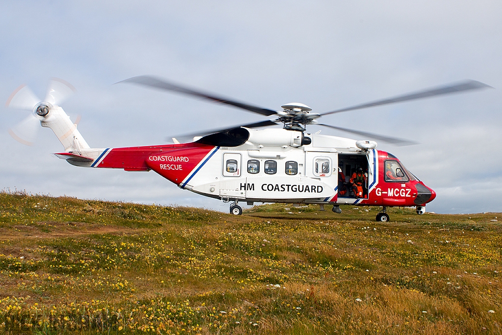 Sikorsky S-92A - G-MCGZ - Coast Guard