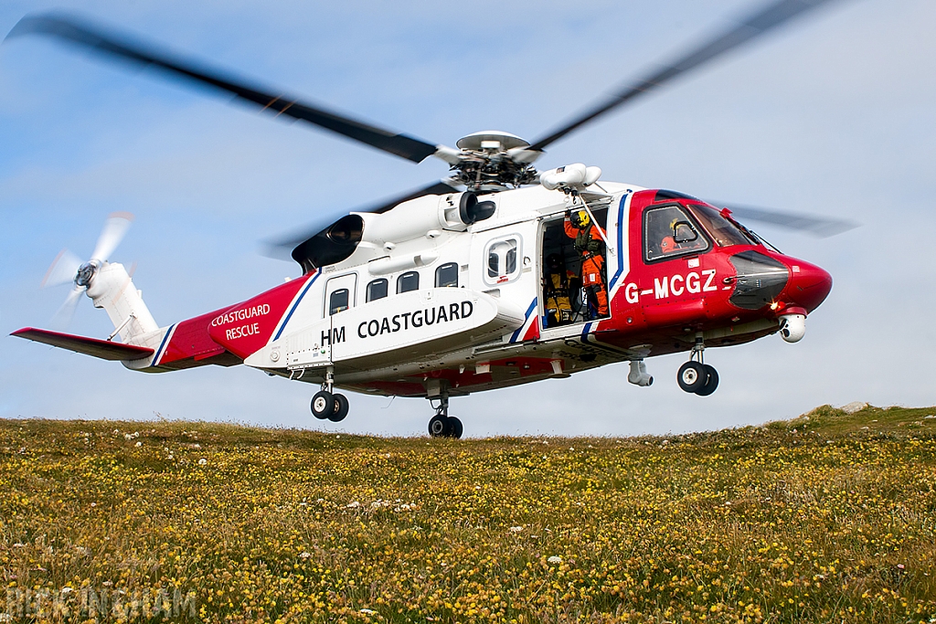 Sikorsky S-92A - G-MCGZ - Coast Guard