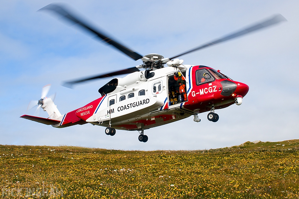 Sikorsky S-92A - G-MCGZ - Coast Guard